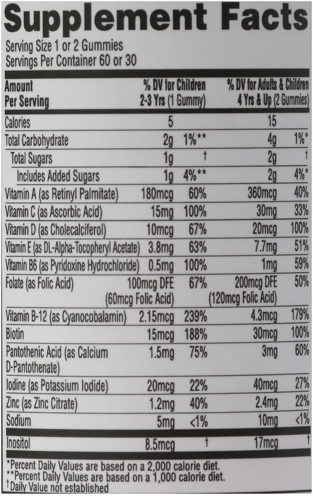 365 by Whole Foods Market, Children's Gummy Multivitamin, 60 Count