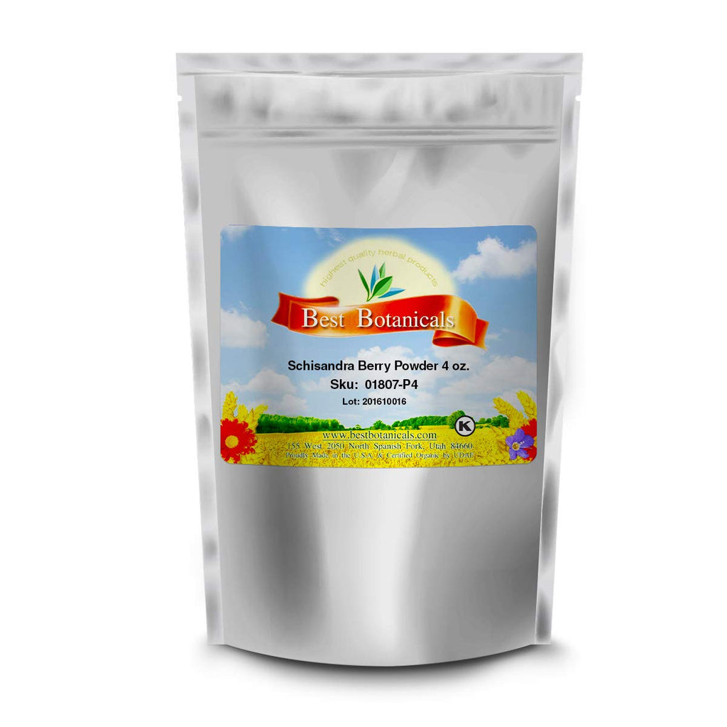 Best Botanicals Schisandra Berry Powder 4 oz.