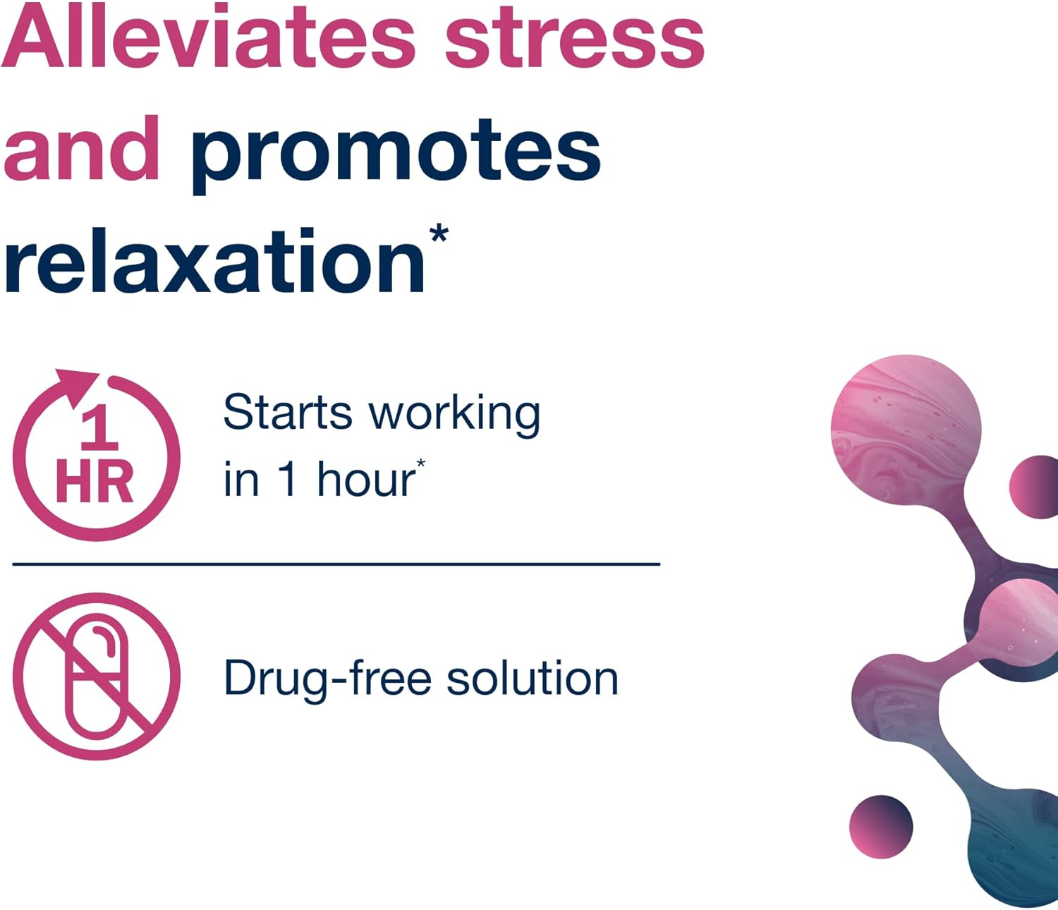 Metagenics HerWellness Rapid Stress Relief - Women's Stress Support Supplement with Saffron, L-Theanine & Vitamin B6* - Mixed Berry Flavor, 30 Soft Chews