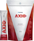 LifeVantage AXIO Regular Energy Drink Powder, Nootropic Supplement, Focus & Mood Support, with L-theanine, Green Tea, B Vitamins, DMAE, Quercetin & Pine Bark, Red Raspberry, 30 Packets