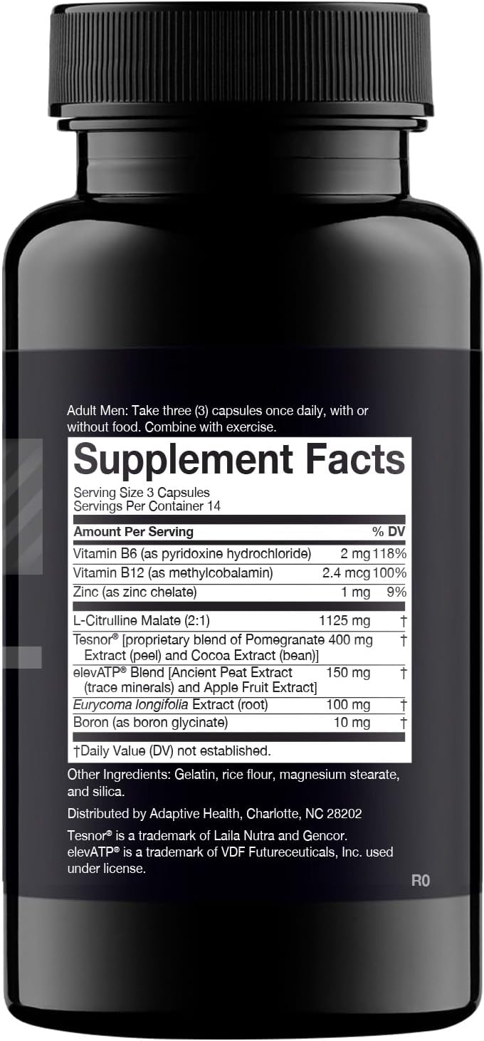 Nugenix Total-T, Free and Total Testosterone Booster Supplement for Men, 42 Count