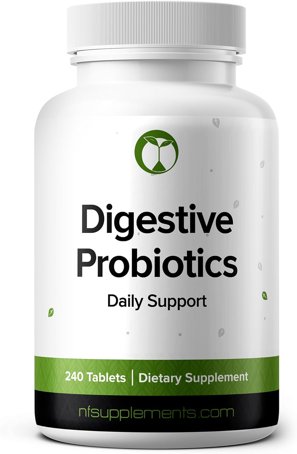 Probiotics for Digestive Health Supports Bloating & Regularity Supplement 240 Tablets 3 Billion CFU (240, Digestive Probiotics)