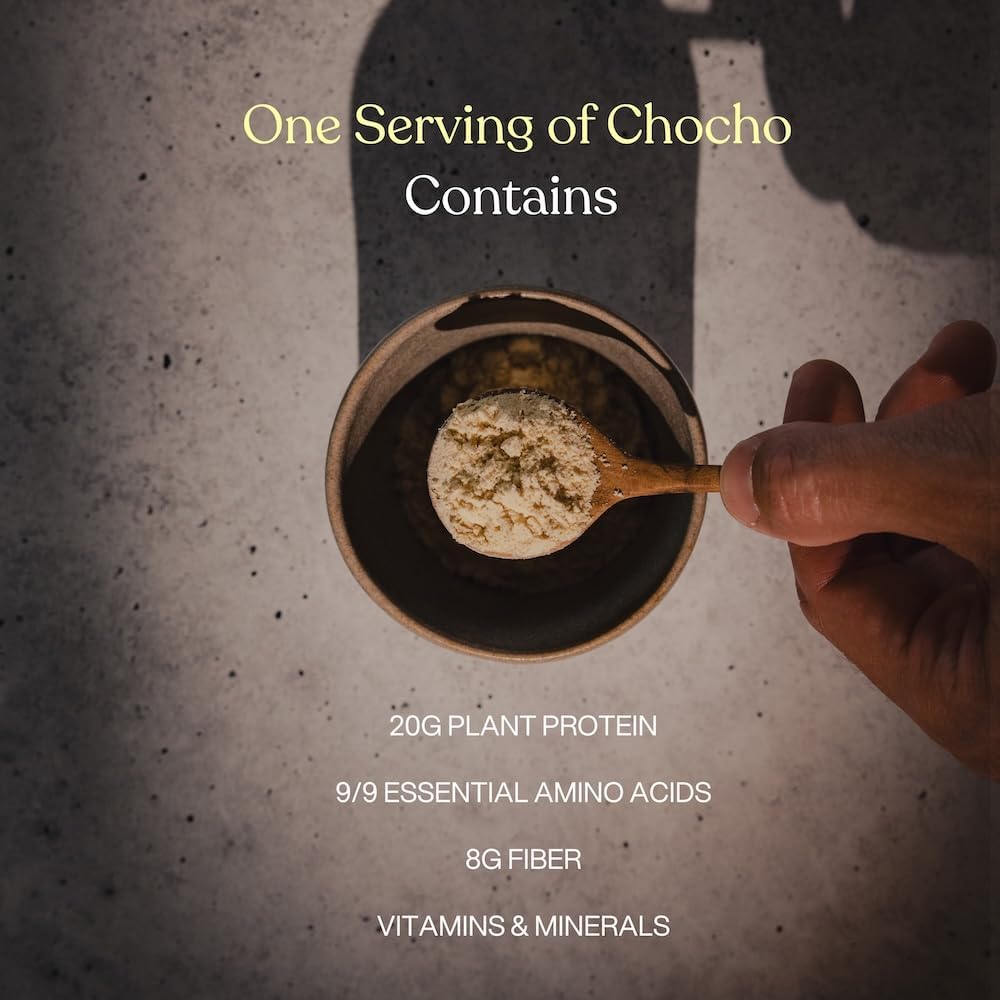 Mikuna Vegan Protein Powder (Cacao, 15 Servings) - Plant Based Chocho Superfood Protein - Dairy Free Protein Powder Packed with Vitamins, Minerals & Fiber - Gluten, Keto & Lectin-Free