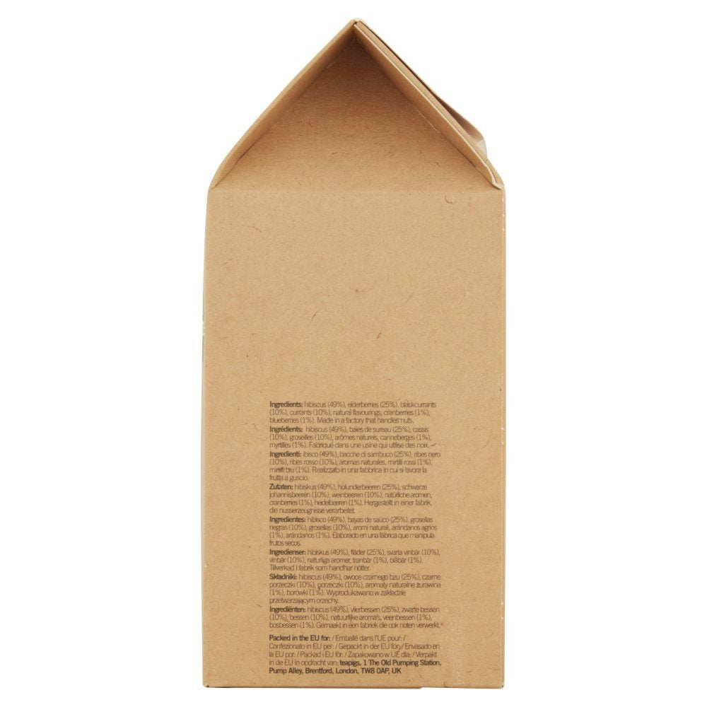 Teapigs Super Fruit Tea Bags Made With Whole Fruit, caffeine-free, natural ingredients (1 Pack of 50 Teabags)