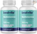Benfotiamine 300mg (120 Vegetarian Capsules) (60x2) No Stearates - No Silicon Dioxide - Vegan - Non GMO - Gluten Free