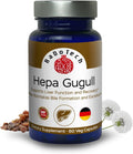 Hepa Gugull Liver Supplement for Much-Needed Liver Detox, Natural Liver Support Essential with Guggul Resin, Milk Thistle Powder and More, Promotes Overall Well-Being (60 Count (Pack of 1))