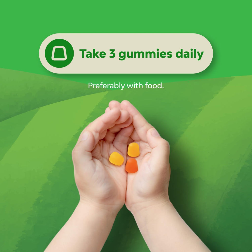 Kids DHA Omega 3 Gummies for Kids - Delicious Fish Free DHA Omega 3 Gummies with Vegetarian 6 9 for Vision Brain & Immunity - Non GMO Supplement Fish & Gluten Free 1 Month