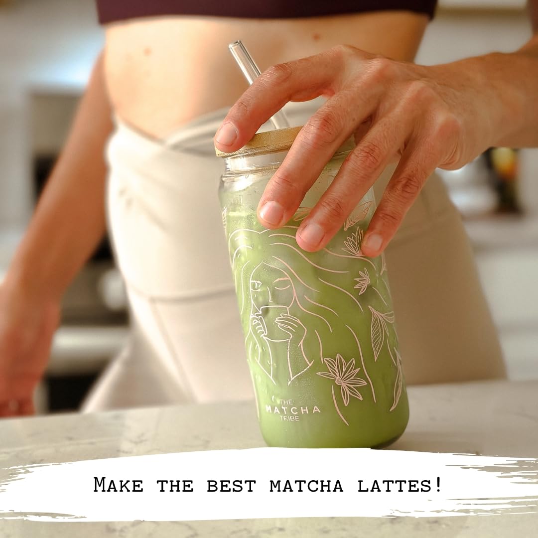 Organic Japanese Matcha Powder – Ceremonial Uji Green Tea First Harvest Stone-Ground | Pure Matcha Powder for Lattes | 2 × 30g Tins