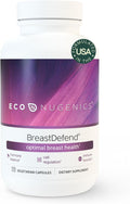 EcoNugenics BreastDefend DIM Supplement to Support Optimal Breast Health for Women, Estrogen Hormone Balance, Immune Support – Turmeric Curcumin, Reishi & Turkey Tail Mushrooms – 120 Capsules