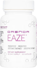 Orenda Eaze®: Gut Wellness Capsules | 6-in-1 Digestive Support with Probiotics, Endospores, Peptizyme-SP EN, Prebiotics, and Digestive Enzymes - Elevate Your Gut Health Today - 30 Capsules