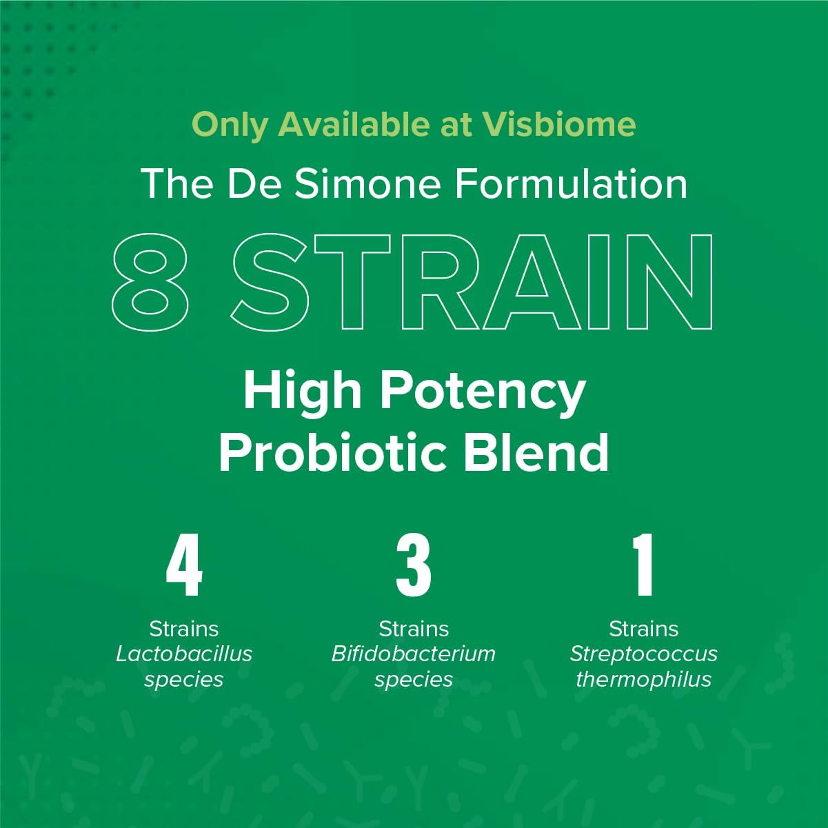 Visbiome® GI Care - High Potency Probiotic - 112.5 Billion CFU Live Probiotics, Original De Simone Formulation, Made in USA, 180 Capsules.