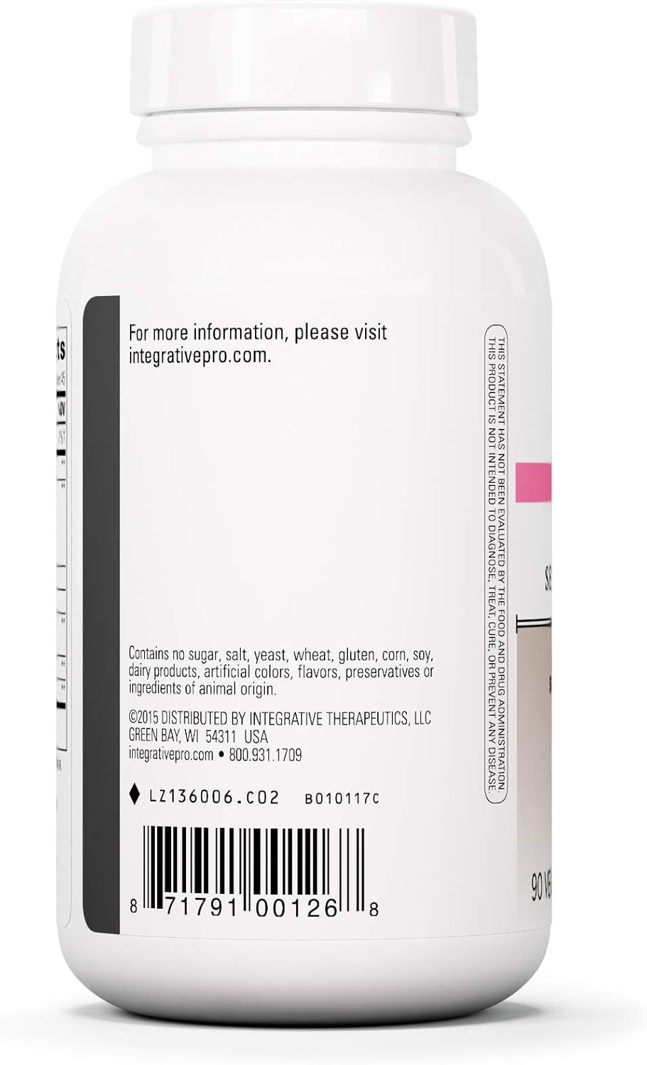Integrative Therapeutics Similase Sensitive Stomach - Digestive Enzymes with Soothing Herbs* - with Marshmallow, Slippery Elm, & Licorice Root - Dairy Free - 90 Vegetable Capsules