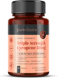 pureclinica Lycopene 50mg x 180 Tablets (6 Months Supply). 300% Strength of Regular Lycopene Tablets
