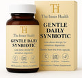 Gentle Synbiotic - Low CFU Probiotic and Prebiotic Formula - Sensitive Gut - FOS + XOS - DE111 B. subtilis, B. coagulans & L. rhamnosus - Gut Support for Women & Men - 120 Capsules