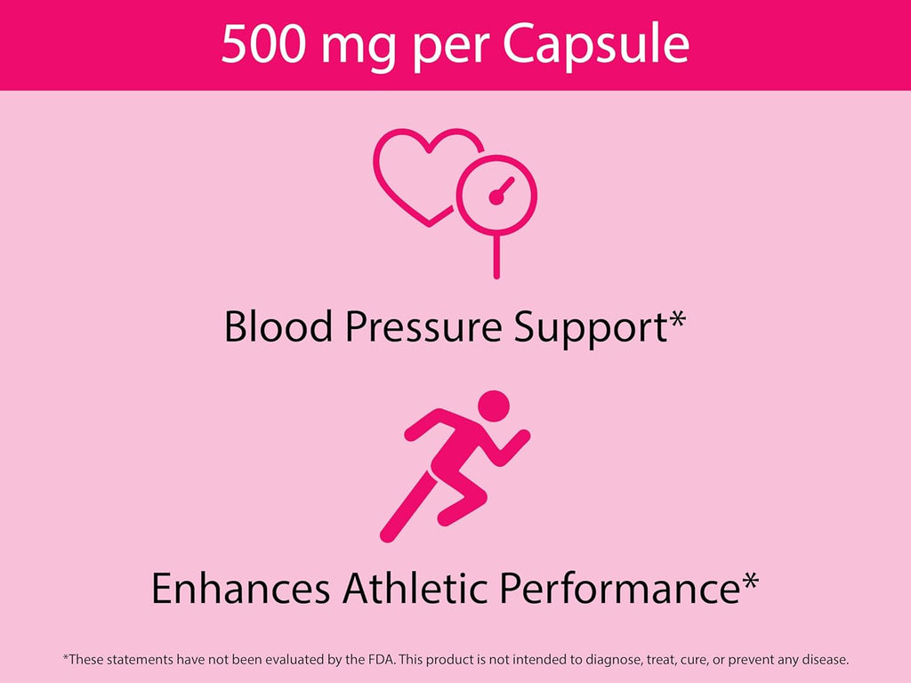 KOYAH Organic Beet Capsules – Freeze-Dried Whole Beet Root – 500 mg Powder per Capsule (Equivalent to 4,000 mg Fresh Beets) – Supports Blood Pressure & Athletic Performance