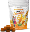 BariatricPal Sugar-Free Calcium Citrate Soft Chews | 500mg with Vitamin D & Probiotics | Orange Creamsicle | 90 Count (1 Month Supply)