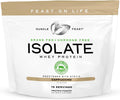 Muscle Feast Grass-Fed Whey Protein Isolate, All Natural Hormone Free Pasture Raised, Whey Isolate Protein Powder for Men and Women, Clean, Gluten-Free, Delicious Isolate Protein - Cappuccino, 5lb