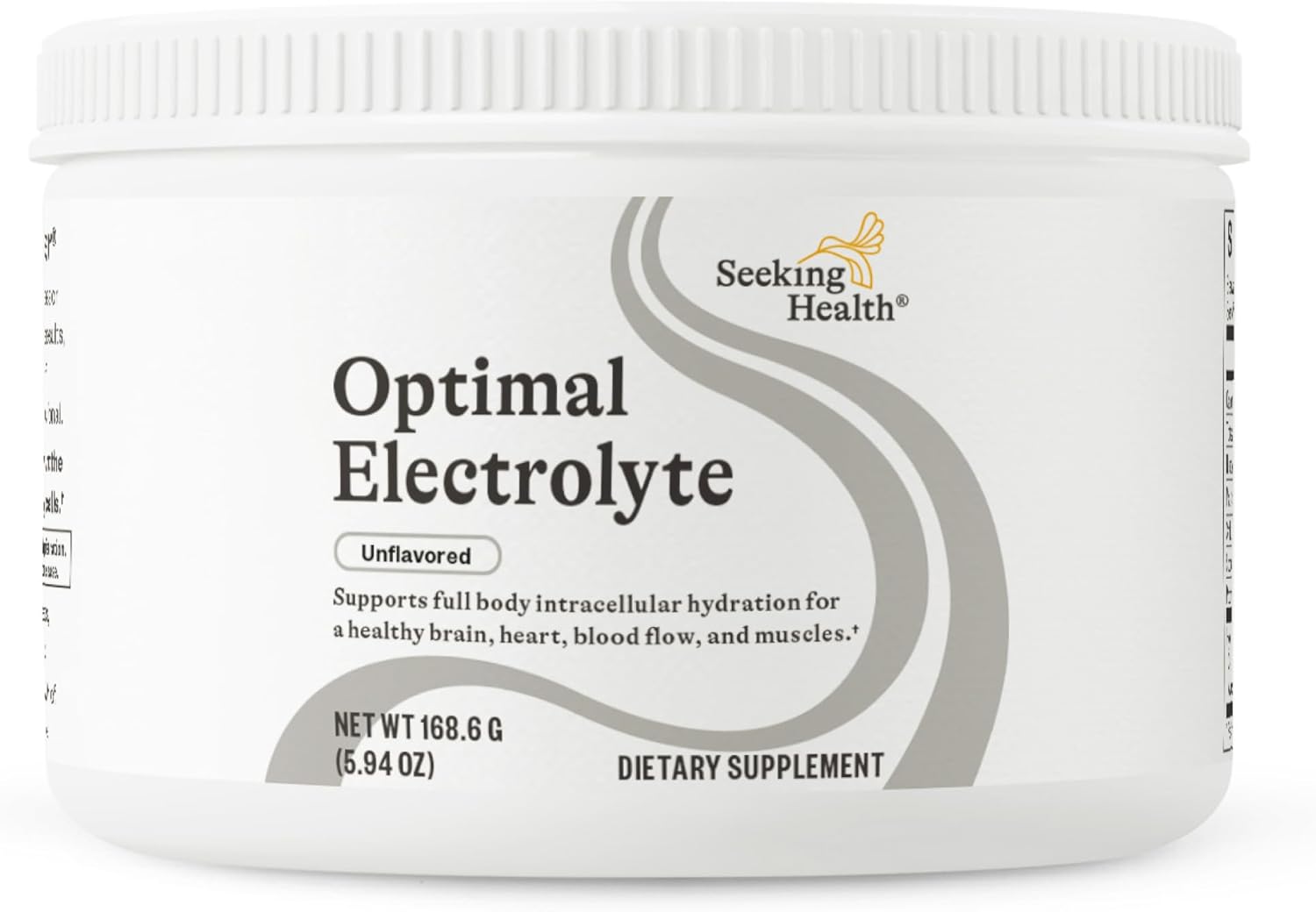 Seeking Health Optimal Electrolyte Powder, Unflavored, Healthy Energy and Endurance Support, Promotes Hydration and Healthy Muscles, Vegan and Vegetarian (30 Servings)*