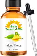 Sun Essential Oils Ylang Ylang Essential Oil – Aromatherapy Oil – (2 Fluid Ounces)