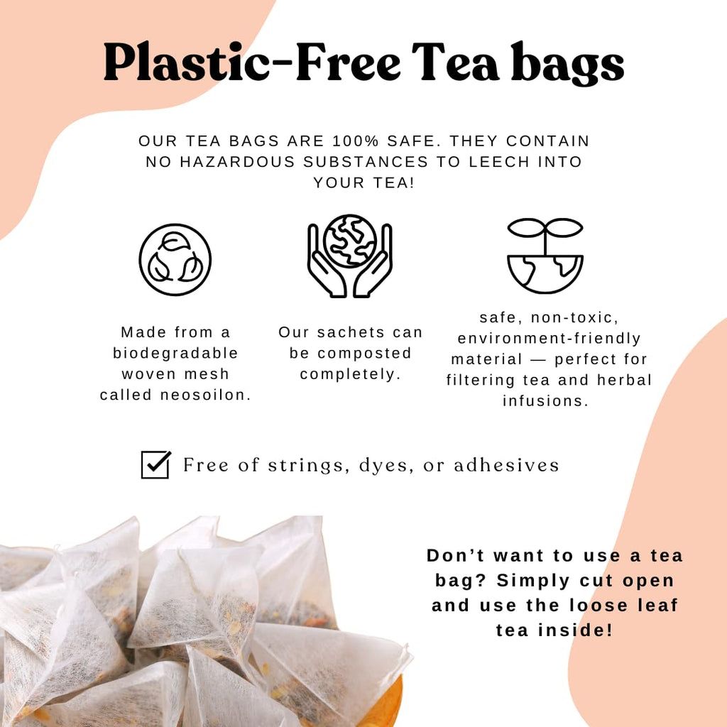 Organic Turmeric Ginger Tea - AIP diet, Whole 30, Paleo friendly, Golden Tonic Herbal Blend - Ayurvedic rooibos herbs, 100% Organic Gluten-Free