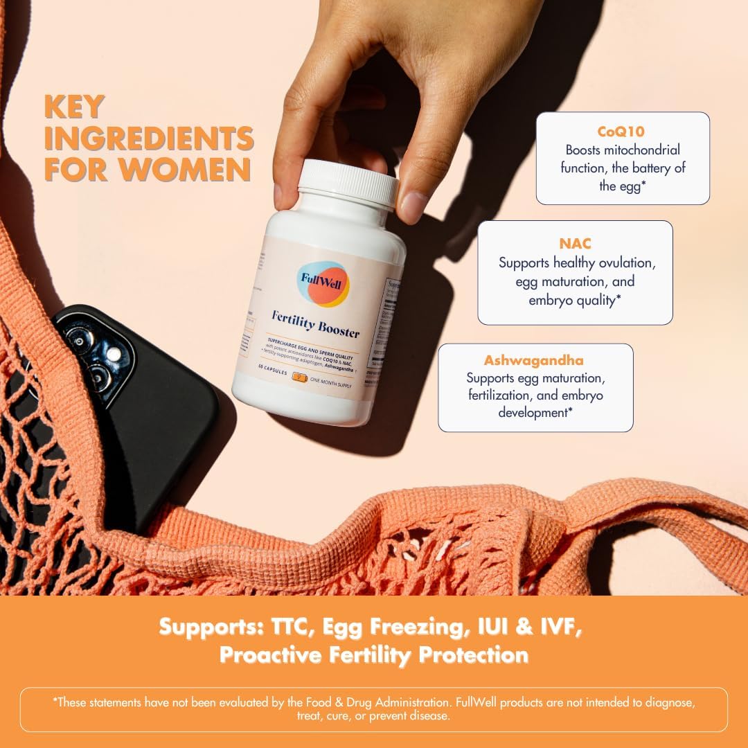 Fertility Trio | Prenatal Vitamin Lemon + DHA & Fertility Booster | Choline, Folate, Omega 3, Coq10, NAC, 26+ Vital Nutrients | Dietitian-formulated, Non-GMO, 3rd Party Tested, 30 Servings