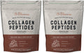 Live Conscious Collagen Peptides Powder - Chocolate Collagen Powder - Hair, Skin, Nail, and Joint Support - Type I & III Grass-Fed Collagen Supplements for Women and Men (2-Pack)