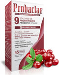 Womens Probiotic with Cranberry, Multi-Strain Supplement for Digestive Balance, Urinary Tract Health, Supports Gut Flora, UTI Defense, Immune Function, 45 Capsules, Made in Canada