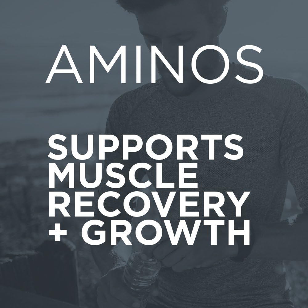 Aminos | 4g of Free-Form Amino Acids, Beta-Alanine, 0 Calories & 60 Servings (Rainbow Candy)
