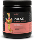 LEGION Pulse Pre Workout Supplement - All Natural Nitric Oxide Preworkout Drink to Boost Energy, Creatine Free, Naturally Sweetened, Beta Alanine, Citrulline, Alpha GPC (Sour Mango)