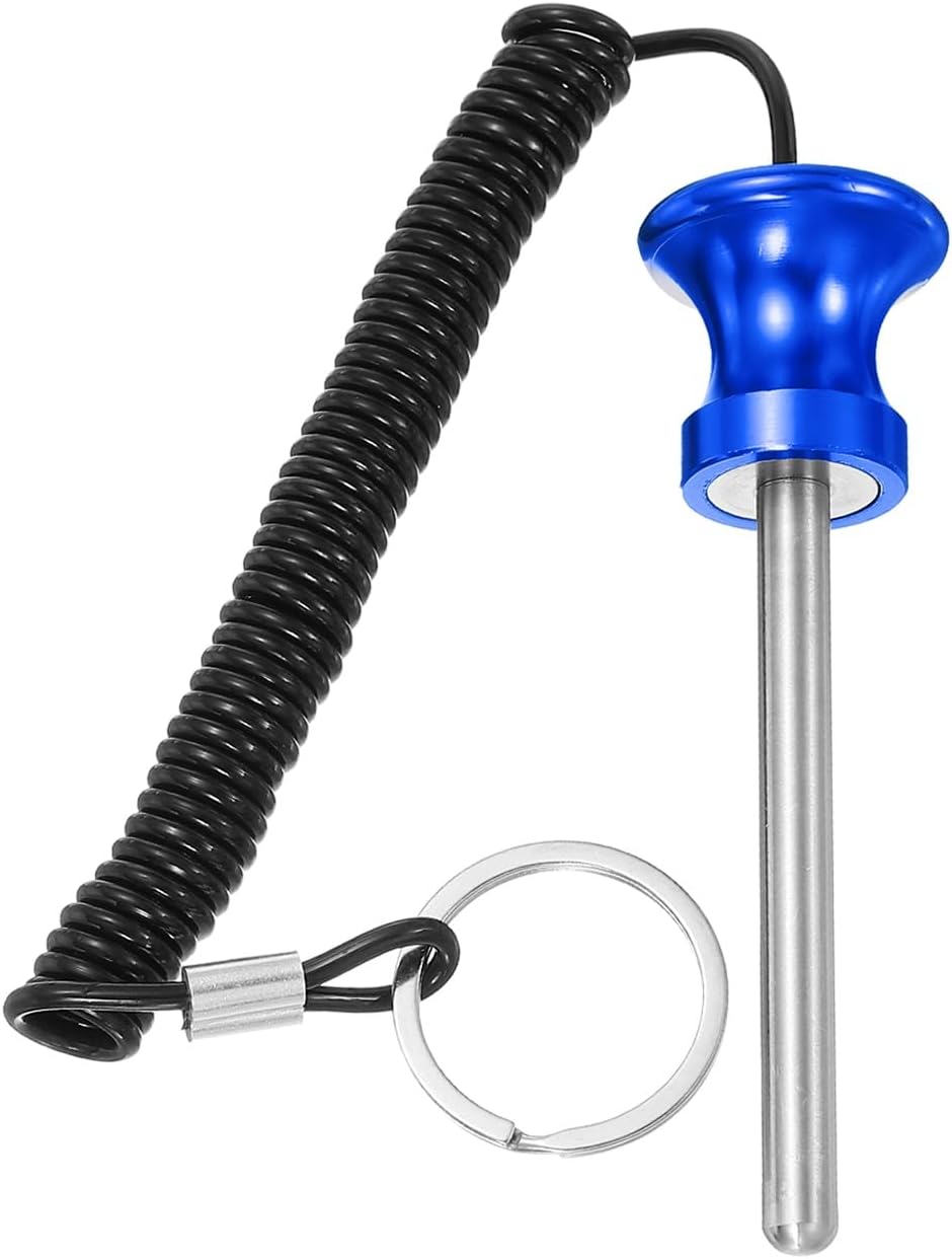 Weight Stack Pin, Weight Gym Pin Strength Training Equipment Replacement with Pull Rope for Home Gym Club