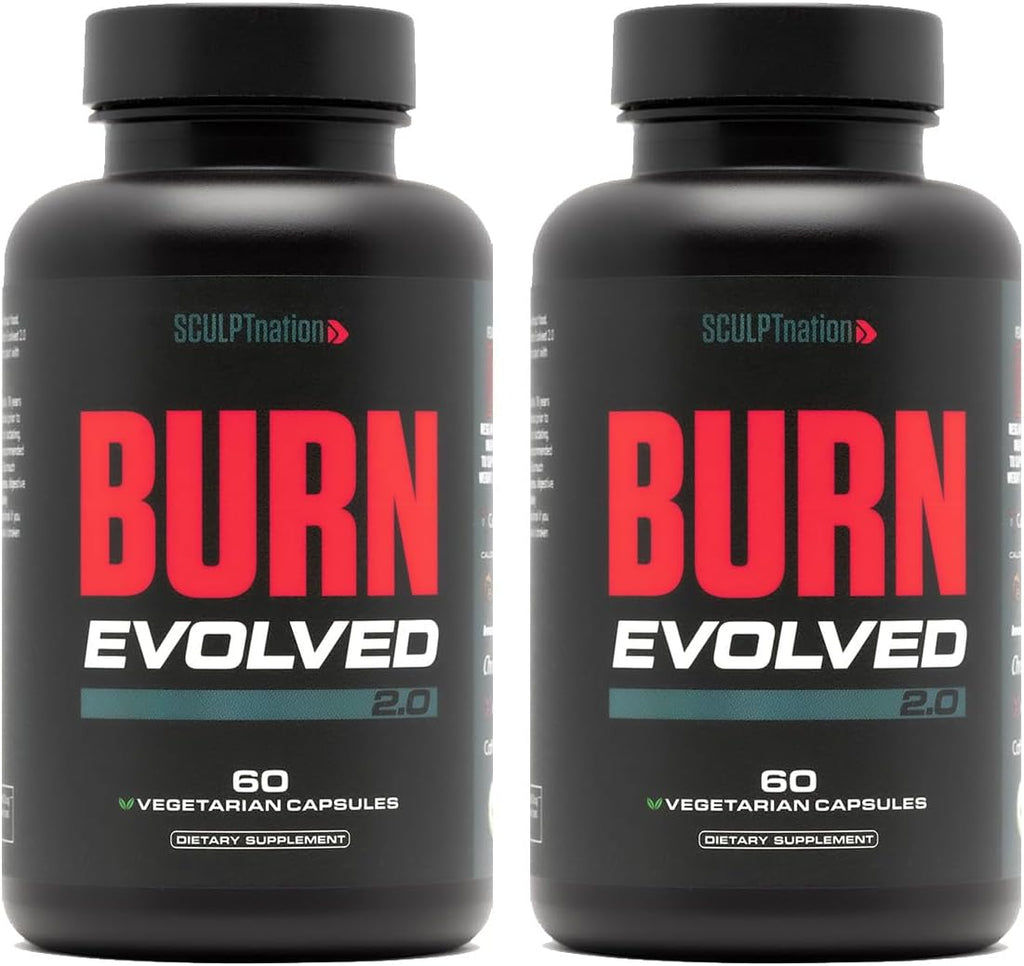 Sculpt Nation by V Shred - Daytime Metabolism Support with Chromium, Symnema Leaf Extract and Alpinia Galanga Root Powder Extract - 60 Natural Veggie Pills - 2 Pack