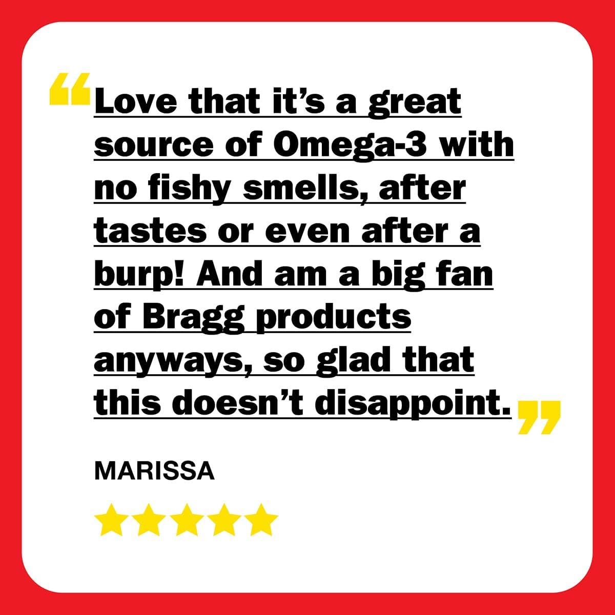 Bragg Omega-3 Supplement Capsules with DHA and EPA - 60 Vegan Softgels - Sustainably-Sourced Marine Algae - Supports Eye and Brain Health
