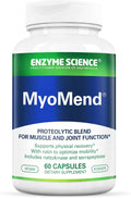 Myomend, 60 Capsules – Muscle & Joint Support – Formulated with Bromelain and Rutin – Enzyme Health Supplement – Vegan and Kosher