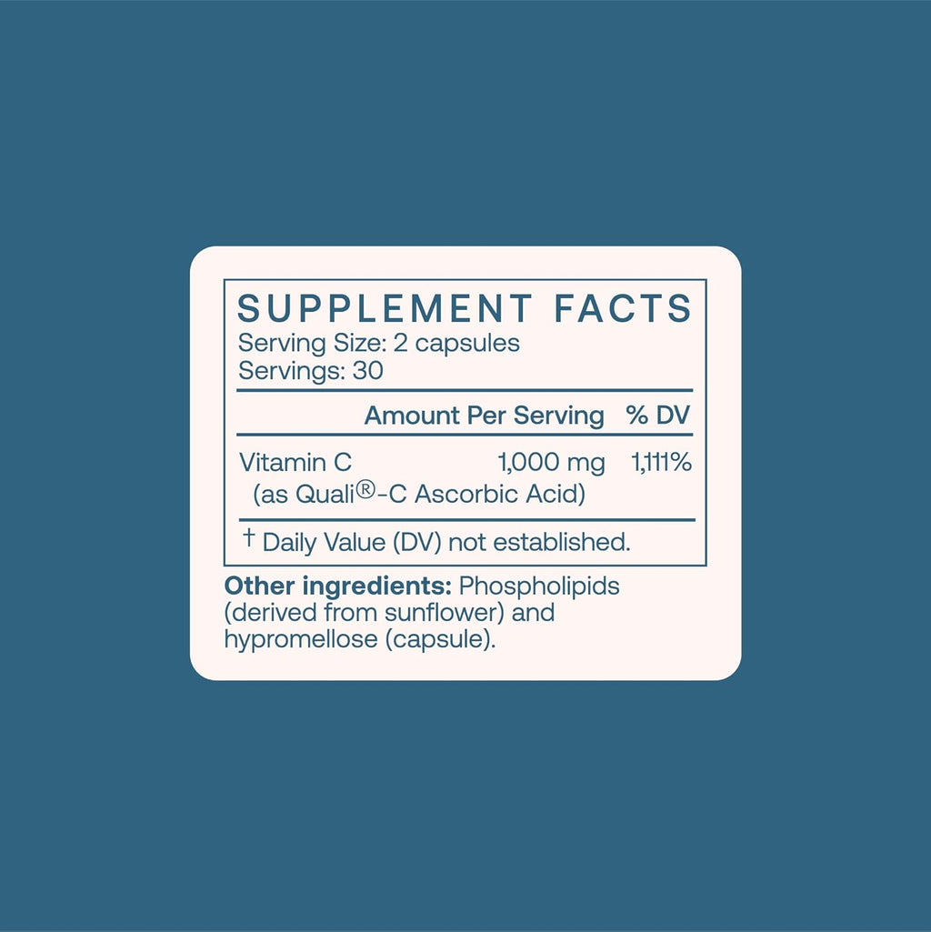 BodyBio Liposomal Vitamin C - Powerful Antioxidant for Immune Support and Cellular Health, Pure Ascorbic Acid with Maximum Absorption