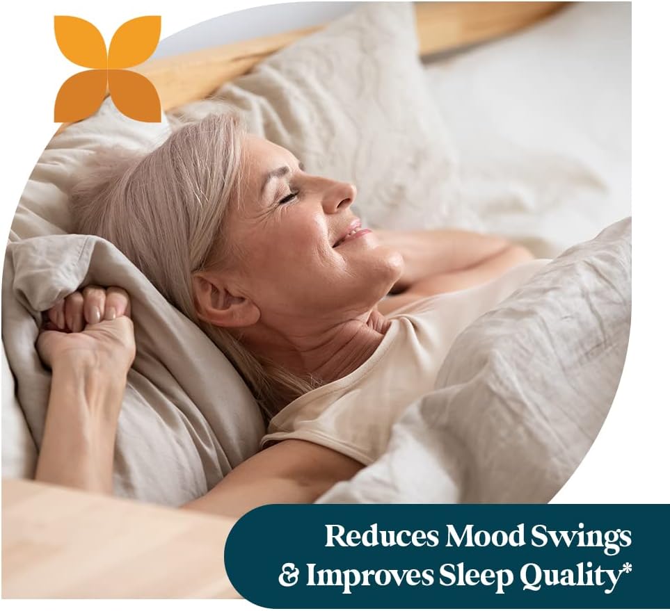 Pattern Wellness Menopause Complex Supplement - Natural Menopause Support for Hot Flashes, Mood Swings, Hormone Balance - Formulated with Bioperine® - 3rd Party Lab Tested - 30 Vegan Capsules