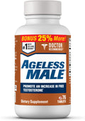 Free Testosterone Booster Supplement for Men, 76 Tablets