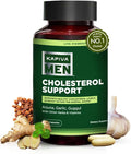 Kapiva Cholesterol Lowering & Heart Health Supplement | Plant Sterols, Niacin, Arjuna, Garlic & Guggul | Natural Herbal Vitamins for Healthy Cholesterol Support | 60 Capsules