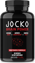 Jocko Fuel Brain Power - Nootropic Dietary Supplements for Memory & Focus wiht L Theanine, L Carnitine- Energy & Focus Supplement (90 Capsules)