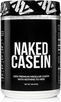 NAKED Casein - 1Lb Micellar Casein Protein - Bulk, GMO-Free, Gluten Free, Soy Free, Preservative Free - Stimulate Muscle Growth - Enhance Recovery - 15 Servings