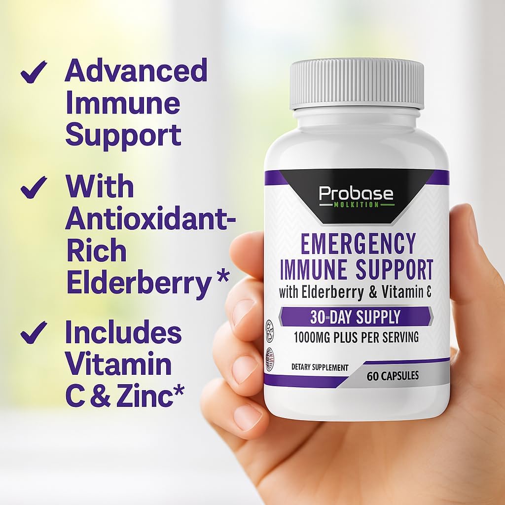 Emergency Immune Support 60 Capsules 30-Day Supply