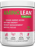 RSP Nutrition AminoLean Pre Workout Powder, Amino Energy & Weight Management with BCAA Amino Acids & Natural Caffeine, Preworkout Boost for Men & Women, 30 Serv
