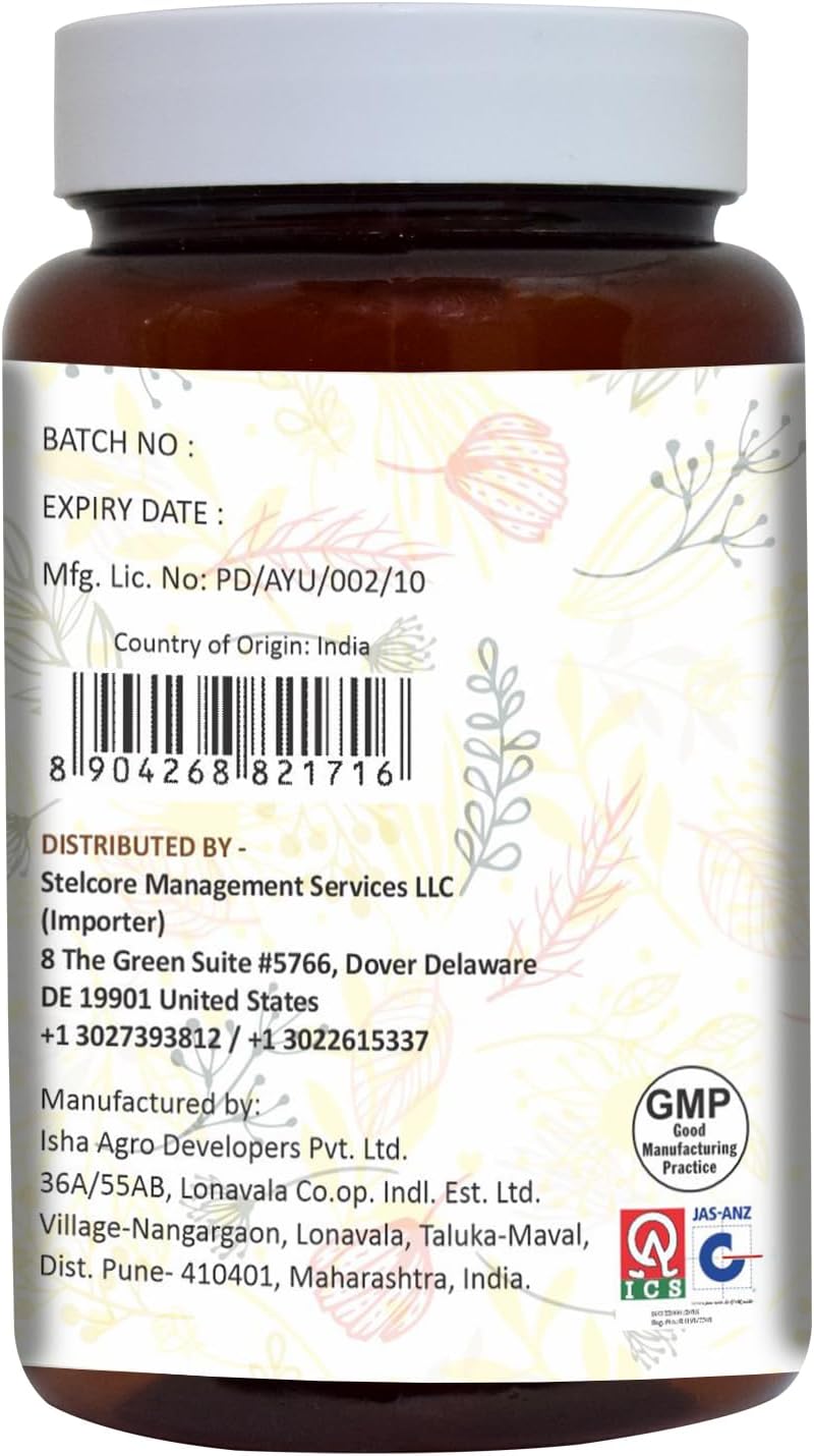 Guggul Vegie Capsule with Arjuna Extract 120 Count 1000 mg