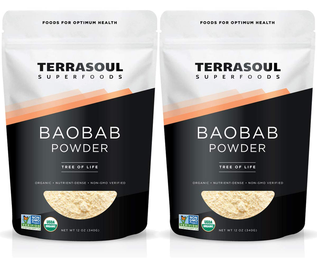 Terrasoul Superfoods Organic Baobab Fruit Powder, 1.5 Pounds
