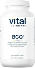 Vital Nutrients BCQ | Vegan Boswellia, Bromelain, Curcumin & Quercetin Supplement | Joint Support Supplement | Supports Sinus & Digestive Health | Gluten, Dairy, Soy Free | 240 Capsules