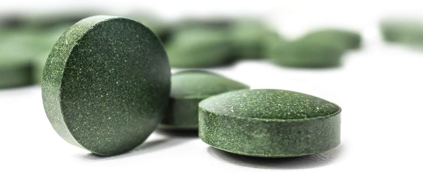 On Target Living Spirulina Chlorella + CGF | 1000 Supergreen Tablets | Vegan | Immune Support | High in Protein | Alkalyzing | Nutrient Dense | Energy | Recovery