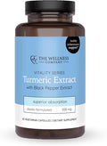 Turmeric Extract – Healthy Inflammatory Response - Potent Curcumin Plus 95% Piperine | 60ct (2 Month Supply)