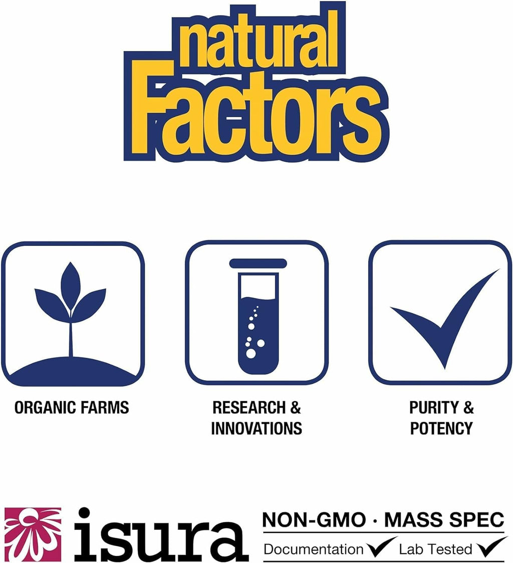 Natural Factors, Lutein 40 mg, Antioxidant Support for Healthy Eyes and Skin with Zeaxanthin, 60 Softgels