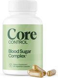 Core Control by 3Rastas Health– for Healthy Blood Sugar Levels - Promotes Metabolic Balance Energy with Vitamin B12 - Gluten Free, Dairy Free, Soy Free – Veggie Capsules - 30 Day Supply