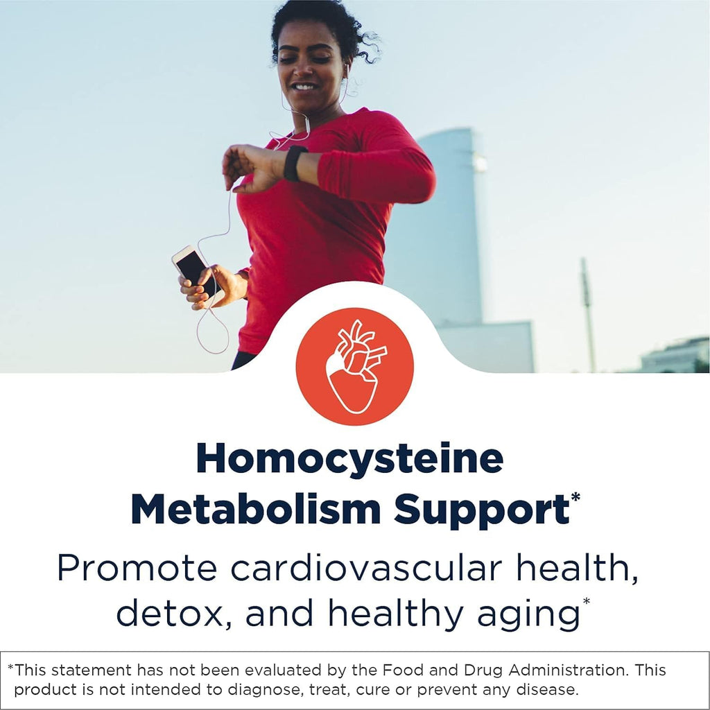 Designs for Health Homocysteine Supreme - Methylated B Vitamins with Riboflavin, B6, B12, Folate, L-Serine & TMG for Brain Support & Heart Health - Methylated Multivitamin (120 Capsules)