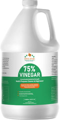 75% Vinegar Concentrated | White Vinegar for Cleaning and Garden | Horticultural, Home, and Outdoor Pure| | 1 Gallon (128 fl oz) | Max Performance 18X Power